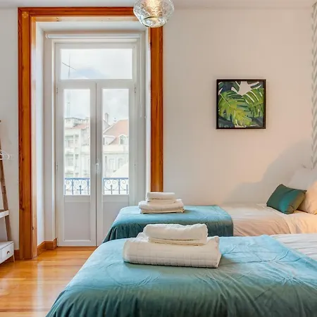 Baixa Beautiful And Luminous 3 Bdr Flat Appartement