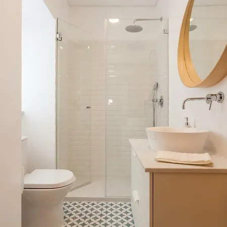 Baixa Beautiful And Luminous 3 Bdr Flat * Lisbon