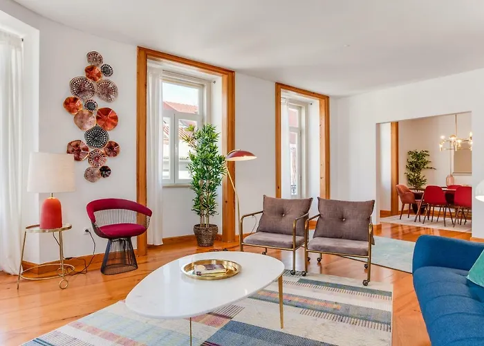 Baixa Beautiful And Luminous 3 Bdr Flat Lisboa
