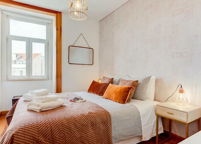 Lejlighed Baixa Beautiful And Luminous 3 Bdr Flat